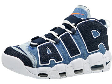 ナイキ エア モア アップテンポ NIKE AIR MORE UPTEMPO '96 QS DENIM デニム モアテン スニーカー バッシュ