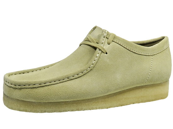 クラークスワラビーブーツCLARKSWALLABEEBOOTMAPLESUEDELOWメイプルローカットオリジナルススエードメー