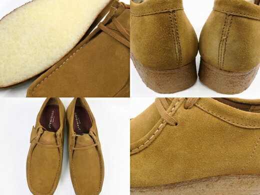 クラークス ワラビー ブーツ CLARKS WALLABEE BOOT COLA SUEDE LOW コーラ ローカット オリジナルス スエード メンズモデル