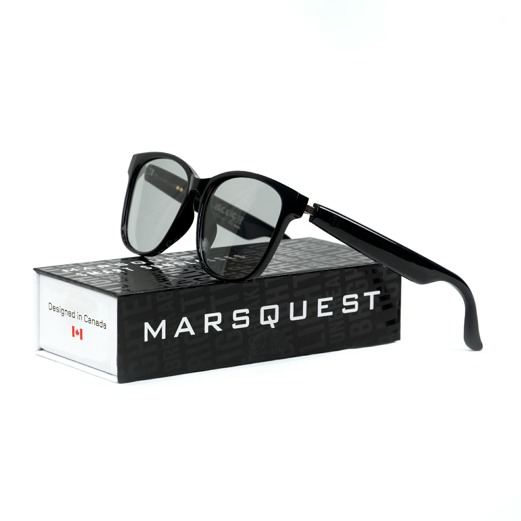 スマートグラス 紫外線対策 MARSQUEST スマートメガネ bluetooth スマートサングラス 通話可能 iOS/Android対応 ワイヤレス 音楽と通話 通話マイク内蔵 USB充電 軽量 uvカット