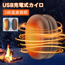 2in1磁気分離式 カイロ 両面発熱 3秒急速発熱 3階段温度調節 USB充電式 電気カイロ 長時間連続発熱可能 小型 電気あんか 超軽量 5000mAh 大容...