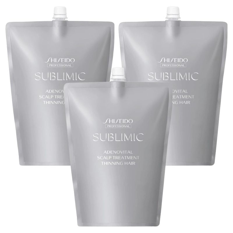 サブリミック アデノバイタル スカルプ トリートメント 1800g (詰替) 3個セット SHISEIDO / 資生堂　SUBLIMIC ADENOVITAL