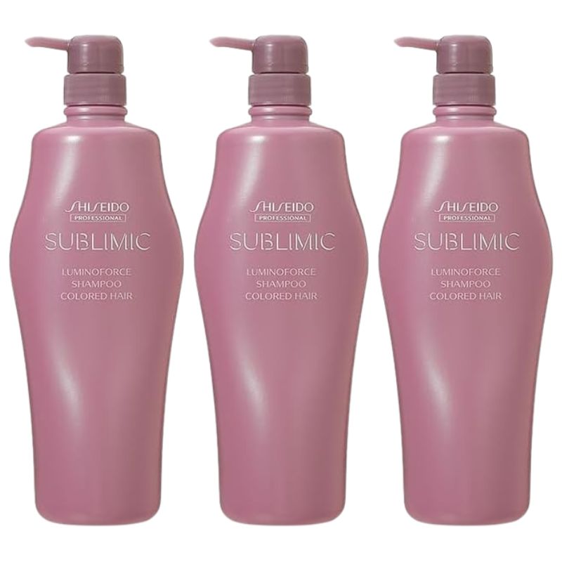 サブリミック ルミノフォース シャンプー 1000mL 3個セット SHISEIDO / 資生堂 SUBLIMIC LUMINOFORCE