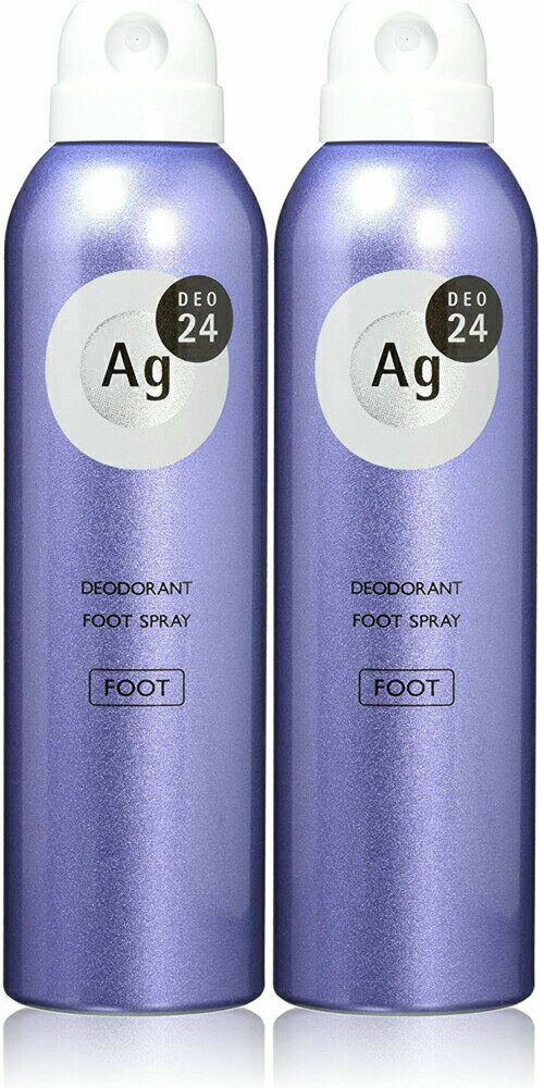 エージーデオ24　フットスプレーh＜L＞ 2個セット 足専用 デオドラント 消臭 無香料 医薬部外品 足 匂い 足裏デオドラント 臭い対策 速攻さらさら ニオイ菌