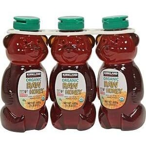 コストコ オーガニック KIRKLAND カークランド Organic Raw Honey オーガニック ローハニー680g 有機 生ハチミツ（生はちみつ）3本セットのサムネイル
