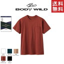bodywild ボディワイルド Tシャツ（ポケット付き） グンゼ GUNZE