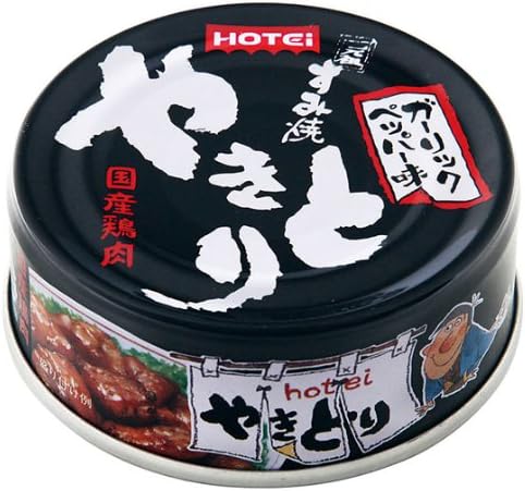【最大440円OFFクーポン配布中】ホテイフーズ やきとり ガーリックペッパー味 75g ×24缶 缶詰 おつまみ