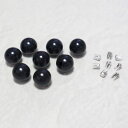 reveリ〜ノパール カラーパール 8mm BKリベリーノ クラフト 専用パール 清原REV-09/BK