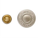 ボタン ジーンズタックボタン マットシルバー 17mm SUN15−25 ジーンズボタン/補修/ハンドメイド/手作り/【SUN商品】