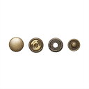 ホック ばねホック アンティックゴールド 15mm SUN18-33 打ち具付き/ホック打ち/ボタン/ハンドメイド/手作り/【SUN商品】