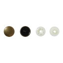 プラスナップメタル アンティックゴールド 13mm SUN15-124 ボタン/プラスナップ/ハンドメイド/手作り/【SUN商品】