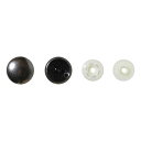 プラスナップメタル 黒ニッケル 15mm SUN15-126 ボタン/プラスナップ/ハンドメイド/手作り/【SUN商品】