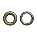 片面ハトメ 片面#23 アンティックゴールド 10組入り SUN11-198 補強/ハンドメイド/手作り/手芸/【SUN商品】