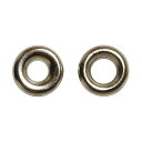 両面ハトメ 両面#18 ニッケル 10組入り SUN11-186 ハトメ/ハンドメイド/手作り/手芸/【SUN商品】