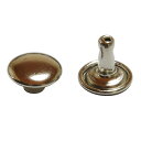 両面カシメ 大足長 ニッケル 15組入り SUN11-144 カシメ/留め具/ハンドメイド/手作り/手芸/【SUN商品】