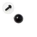 ソリッドアイ あみぐるみEYEブラック 直径3mm 6個入りハマナカ H221-303-1あみぐるみ/パーツ/副資材/ハンドメイド/手芸/手作り