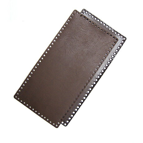 レザー角底 こげ茶15cm×30cmハマナカ H204-617-2バッグ底/底/角底/パーツ/副資材/ハンドメイド/手芸/手作り
