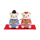 手芸キット あみぐるみ ひなまつりオリムパス MK-74雛にゃんこ
