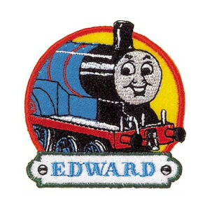 【SALE20%OFF】ワッペン エドワードオリムパス C142きかんしゃトーマスキャラクターワッペン/入園/入学/ネームラベル/ネームテープ/アップリケ/アイロン/電車