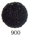 レース糸 黒レッド40番50g玉巻 約427mオリムパス 900