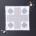 花ふきん キット 「Pray(プレイ)(白)」 オリムパス 品番:SK-456