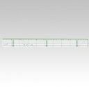 パッチワーク定規(カラーライン) 50cm クロバー Clover 57-927ものさし/製図/型紙作り/キルティングライン/印つけ/キルト/ハンドメイド/手芸...