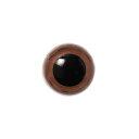 クリスタルアイ ブラウン 12mm 2個入 ハマナカ H220-112-2(A12) あみぐるみEYE/ 編みぐるみ/ 目玉 /手芸 /アニマルアイ /あみぐる...