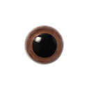 クリスタルアイ ブラウン 13.5mm 2個入 ハマナカ H220-113-2(A13) あみぐるみEYE/ 編みぐるみ/ 目玉 /手芸 /アニマルアイ /あみ...