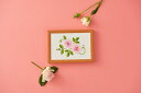 wild flowers <pink rose> 戸塚刺しゅう No.555 ワイルドフラワー ピンクローズ ローズ 花 フレーム 刺しゅう 刺繍キット 手作り...