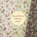 キルト いちご柄 『 Strawberry bloom ti