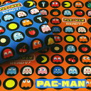 オックス パックマン PAC-MAN 生地【30cm以上10cm単位】コットン 布 約110cm幅 綿100％ 日本製 人気 ゲーム 男の子 女の子 入園入学 新学期