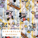 キルト Disney 2024 BTSシリーズ 『 ミッキー&フレンズ 』【30cm以上10cm単位】【メール便は50cmまで対応】105cm幅 オックスキルト...