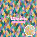『22fabric』7th collection“ラビリンス” yukiemonデザイナー松浦由起江プロデュース 【30cm以上10cm単位】ニャンニャンファブリック 生地 布 コットン 60ローン 約108cm幅 日本製