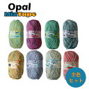 【8色セット】オパール 毛糸 Opal 「MixTape」ミックステープ 中細 ウール ナイロン 全色セット