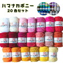 毛糸 ボニー ハマナカボニー 【20色セット】アクリル100% 抗菌・防臭 まとめ買い あみぐるみ 手編み