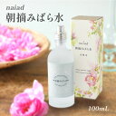 【100円クーポン有】naiad 朝摘みばら水 100mL / ローズウォーター フローラルウォーター ダマスクローズ ナイアード 母の日 ローズローション 基...