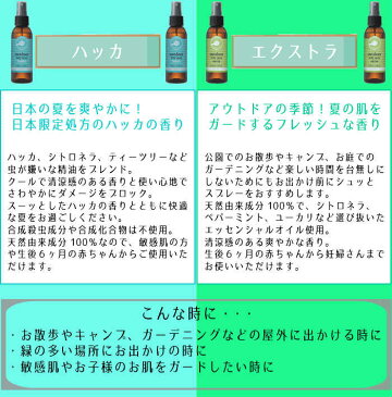 パーフェクトポーション アウトドアボディスプレー 125ml ◆ ハッカ エクストラ スプレー 対策 全身用 夏 天然 アロマ オーガニック 外出 外 公園 キャンプ アウトドア ガーデニング シトロネラ ティーツリー ノンケミカル ポイント消費