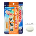 【100円クーポン有】ヨーグルト10個分の乳酸菌 ◆栄養補助食品 乳酸菌 フェカリス菌 有胞子性乳酸菌ラクリス 植物性乳酸菌ラブレ菌 ビフィズス菌 約1ヶ月分 ヨーグルト風味 チュアブルタブレット リケン