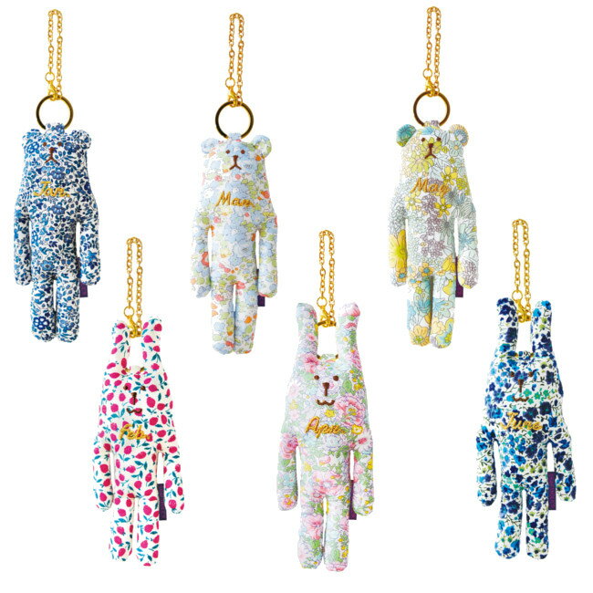 【ゆうパケット対応】【ACCENT-アクセント-】誕生日チャーム チャーム CRAFTHOLIC クラフトホリック リバティ Liberty 花柄 誕生月 かわ...