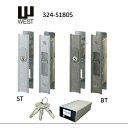 ウエスト 324-S1805 万能引違戸錠 WEST CL770 CL-770 ピンシリンダー