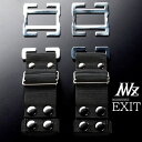 WORKERZ　EXIT　ハーネス連結クロスパーツ（2本入）EXTRP02BK腰道具・腰袋・釘袋・工具差NWZ ネクストワーカーズイグジット・高儀