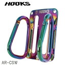 ツールバンク オーロラシリーズ カラビナフック AR-CSW ベルト60mm対応 AURORAオーロラシリーズ★レインボー・AURORA・林金物