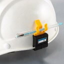 トーヨーセフティーヘルメット取付用差し込み式ペンホルダーNo.73-OK