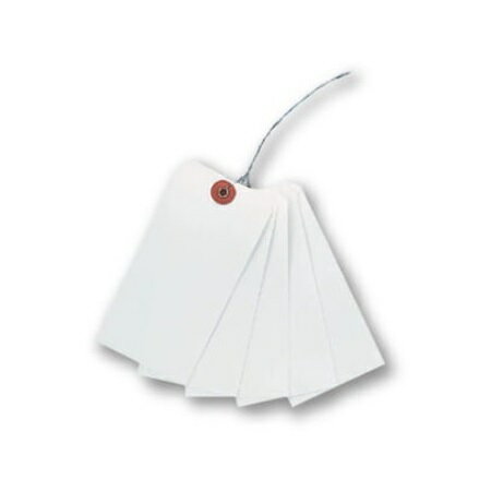 乐天商城 - DOGYU 　土牛産業防水荷札　白（01730）5枚1パック樹脂製荷札