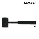 土牛（DOGYU）パイプ柄ゴムハンマー　黒小（02978）全長:約340mm頭の全長：約97mm口径：約57φ全重量：約700gラバーハンマーフロア工具