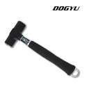 土牛(DOGYU) 吊金具付パイプ柄両口ハンマー2ポンド (02990)全長:約300mm頭の全長:約100mm口径:約34φ全重量:約950gパイプ柄石頭鎚