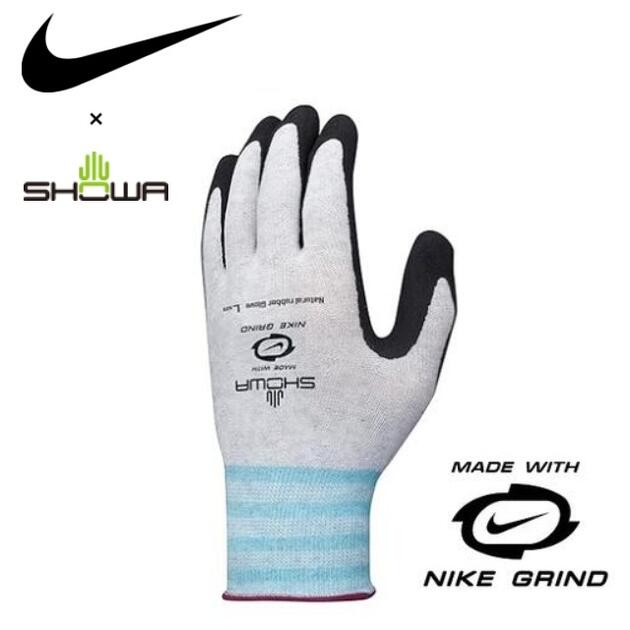 【2双までネコポス対応可能】ナイキ NIKE GRIND 繊維 Natural rubber Glove 319 ショーワグローブ【天然ゴム製手のひらコート手袋...