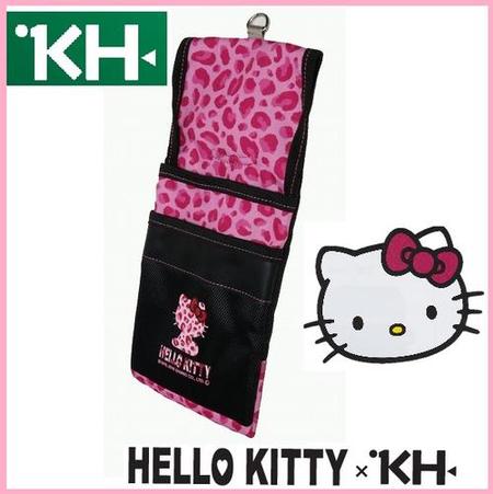 基陽　KH　サンリオキティホルダーIII型　ピンク柄　KTH03P【園芸用鋏・鋸ケースシリーズ】【ガーデニングシザーケース【園芸用鋏ケース】