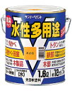 ■用途 鉄部、木部、トタン ※自動車、オートバイ・バイク、ビニールクロス・壁紙、バスタブ、高級家具、 テーブル、床などへの塗装はできません。 ■特長 1.強力さび止め剤、かび止め剤を配合。 2.落ちついたつやに仕上がります。 3.乾燥が速く、いやな臭いもおさえてあります。 4.屋内外のいろいろなものに塗れます。 5.色数も選びぬいた20色を揃えています。 ■うすめ液 水道水（用具洗いも） ■乾燥時間 指触：約30分（20℃）　約60分（冬期） 半硬化：約60分（20℃）　約2時間（冬期） ■容量：1.6L 　塗面積：約12平米（1回塗） 　タタミの広さで：約7枚分 発送予定に関して、あらかじめご了承ください。 店舗在庫切れ、ご注文数によって取寄せとなります。その場合、随時ご連絡をメール致します。 　　　　　↓↓↓各容量はこちら↓↓↓ 容量 塗り面積（1回塗り） タタミの広さで 色数 1/5L 約1.4平米 約3/4枚分 20色 0.7L 　約5平米 約3枚分 1.6L 約12平米 約7枚分