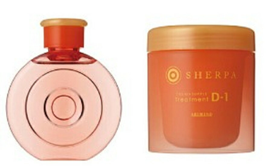 樂天商城 - 《セット・送料無料》【アリミノ】シェルパ デザインサプリ シャンプー D-1 280ml & トリートメント D-1 250g ボトル サロン専売品